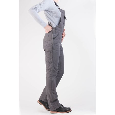 Dovetail Workwear Freshley Overall - Dark Grey Canvas 2x28 DWF18O1C-030-2x28